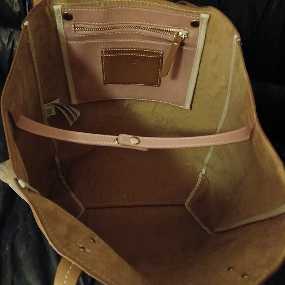 GAP Cognac Tote Bag - Picture 4 of 11